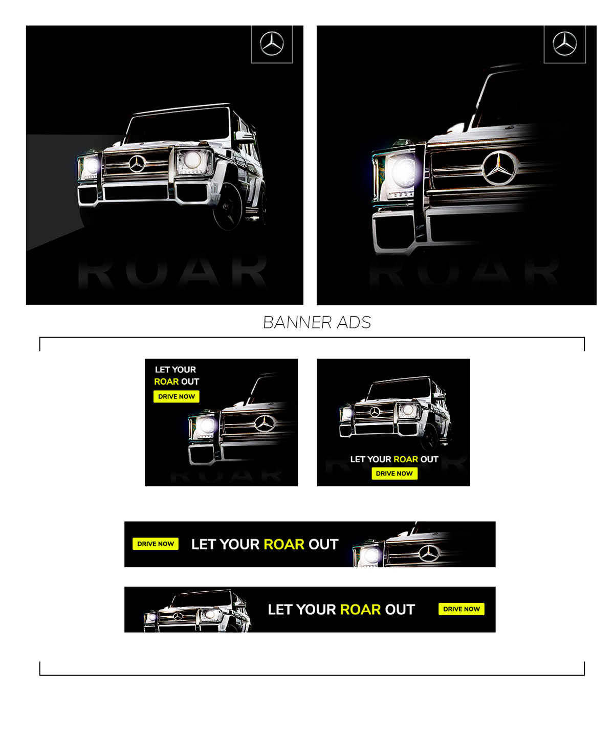 car graphics benz concept car branding automotive designs
