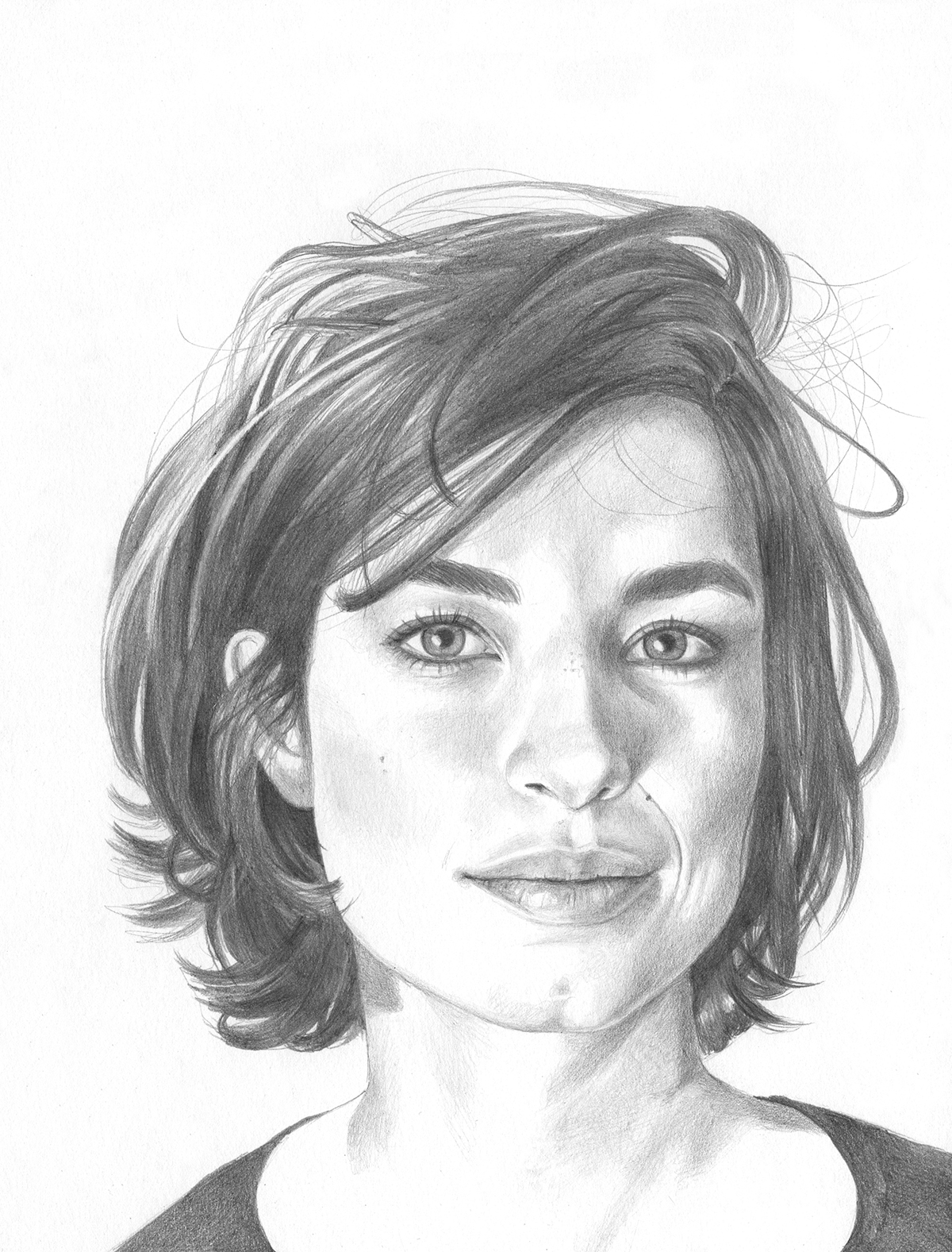 portraits ILLUSTRATION  pencil drawings editorial magazine men women