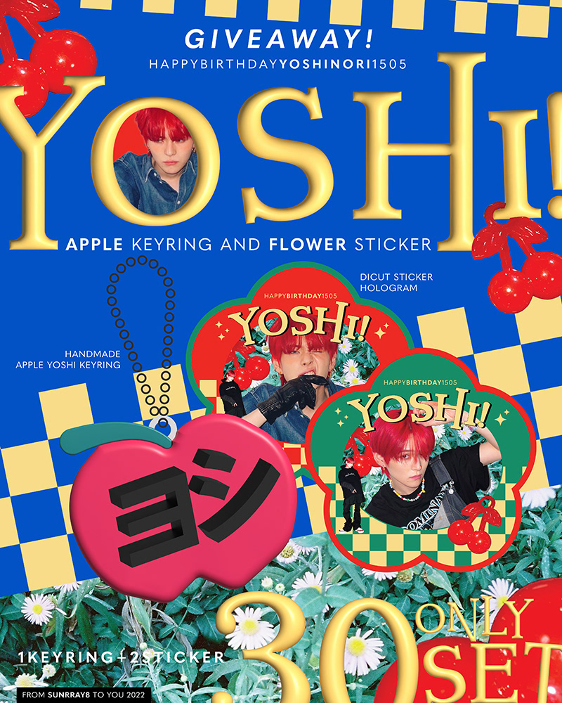 Birthday car kpop poster race Racing treasure YG ENTERTAINMENT yoshi yoshinori