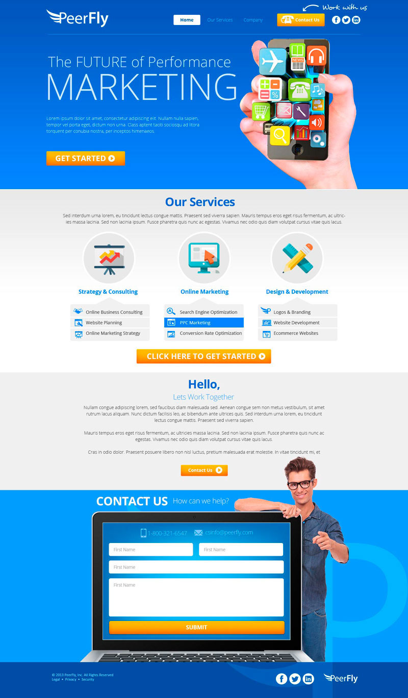 Website Design mobile friendly mobile web