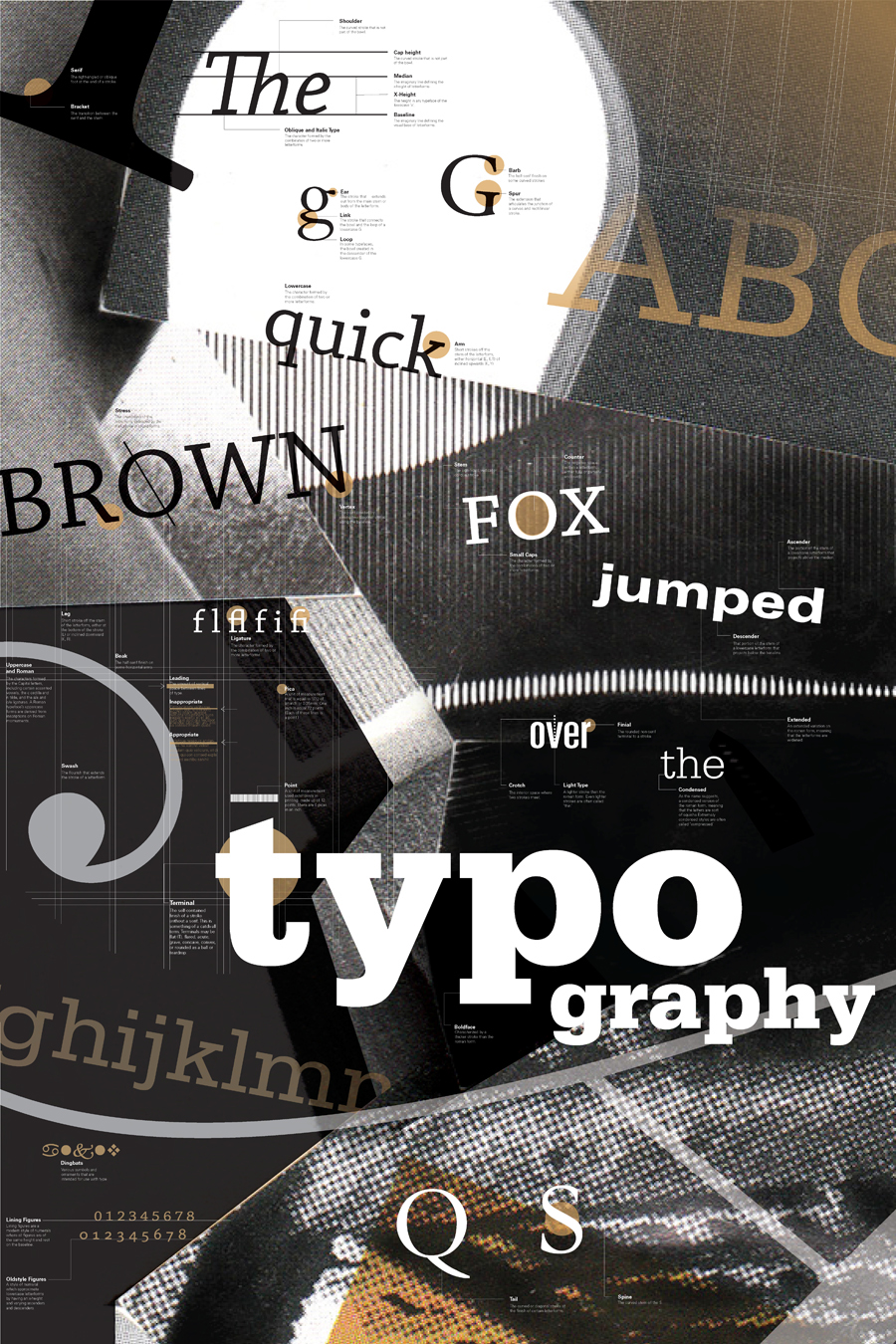 Adobe Portfolio poster typography poster