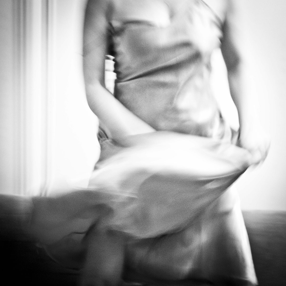 woman DANCE   black and white