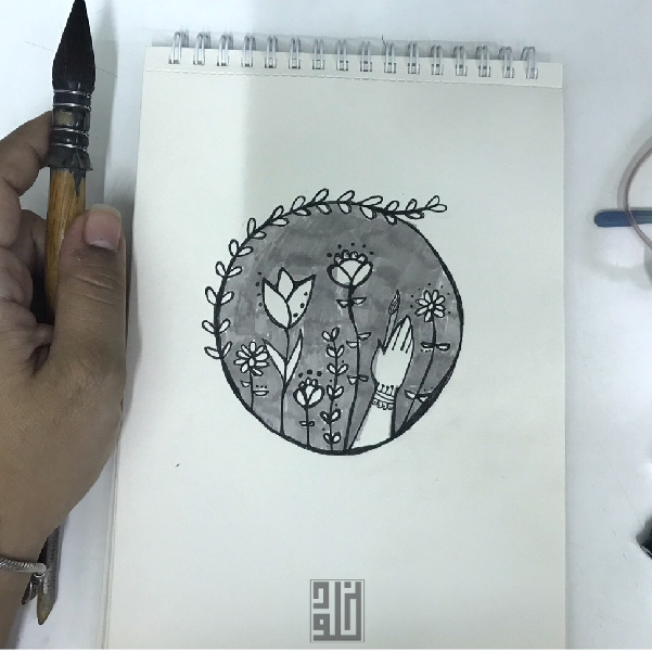 Drawing  ILLUSTRATION  doodling ink inktober inktober2018 hand drawing folk egyptian Character design 