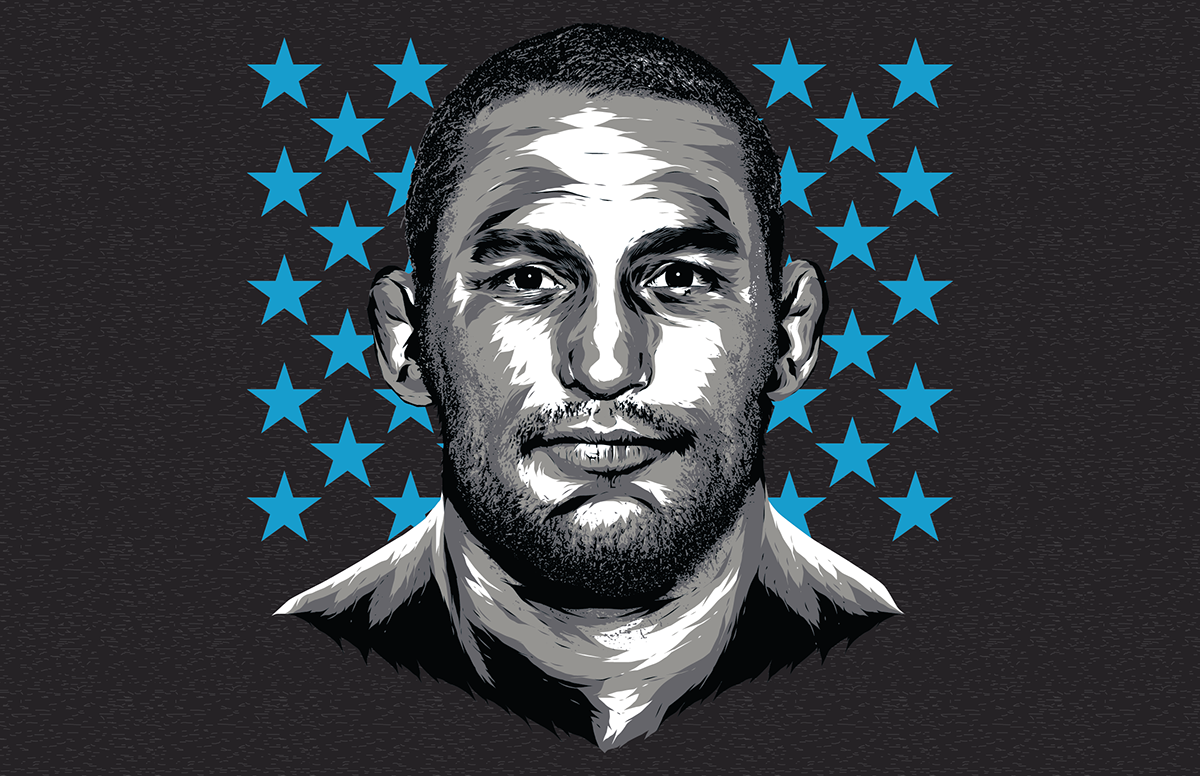 UFC reebok MMA Ultimate Fighting Mixed martial arts tshirt tees Tee graphics screen print portraits