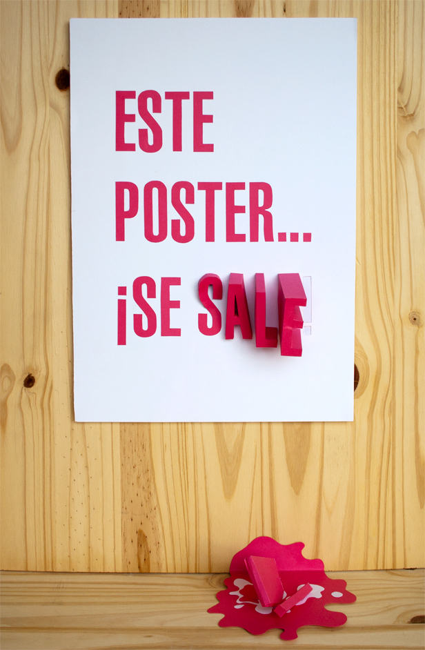 SE SALE  crafts poster Donosti san sebastian errequerre Exhibition 