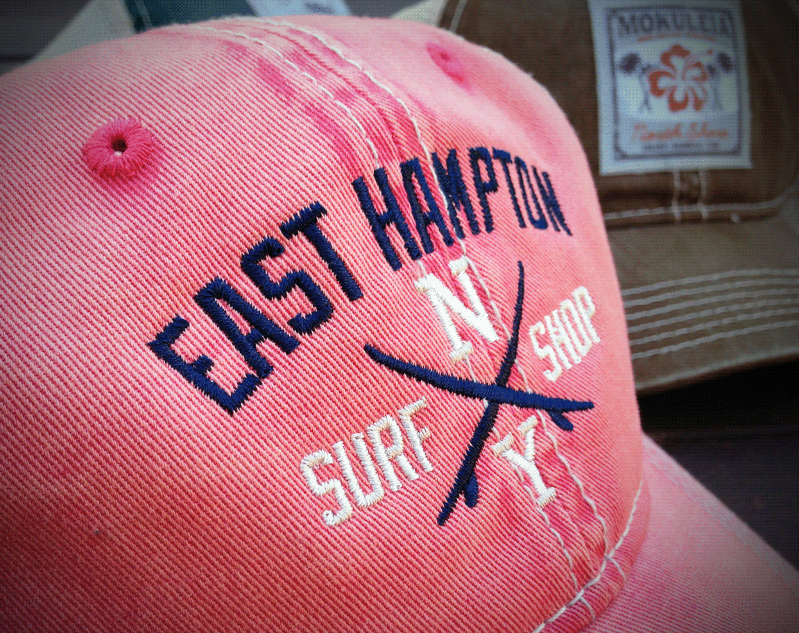 Hats headwear resort Surf nautical anchor Embroidery patch applique caps hibiscus beach surfing Ocean graphics