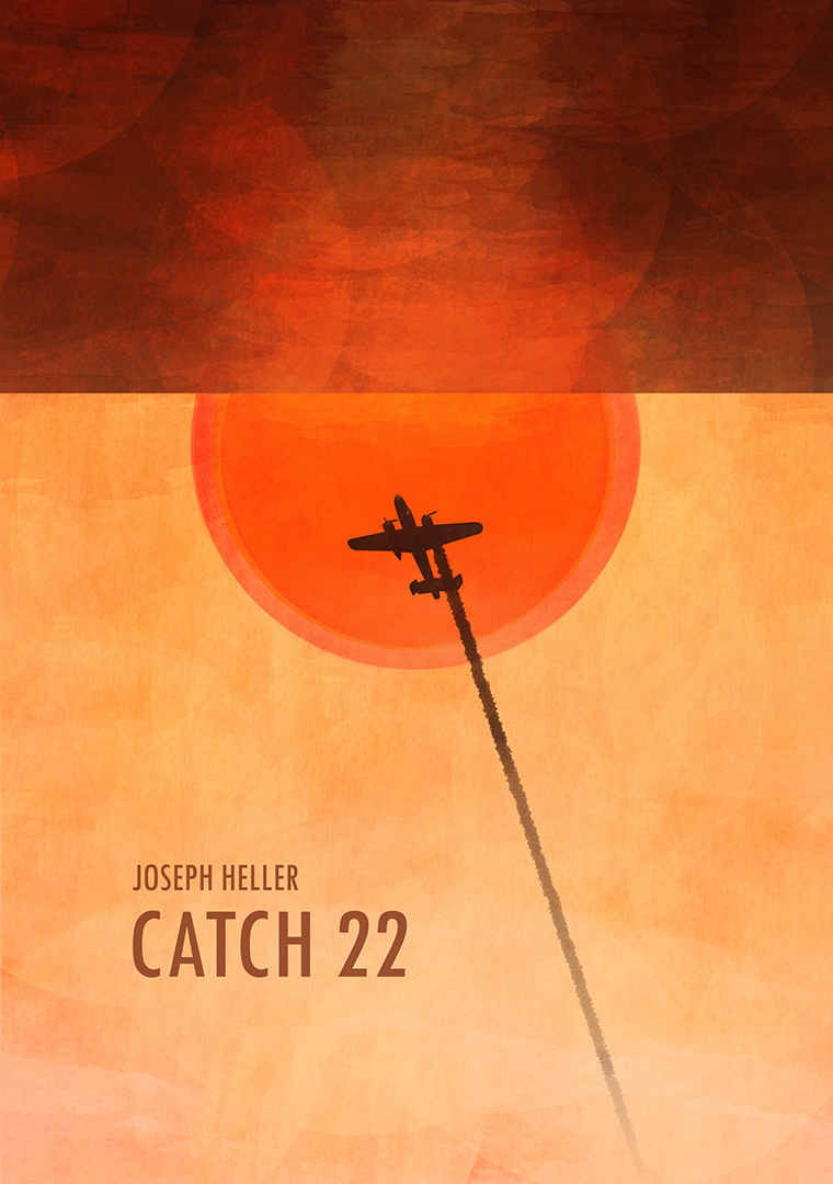 book cover catch 22 heller sunset bomber