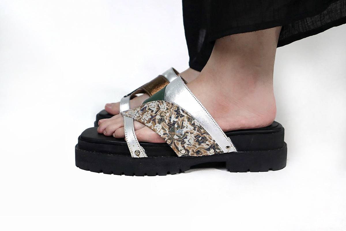 3D batik culture Fashion  indonesia keyshot nusantara product design  Rhino Sandals