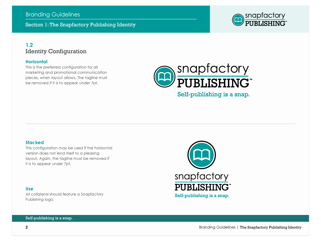 publishing   print Collateral business identity guidelines logo