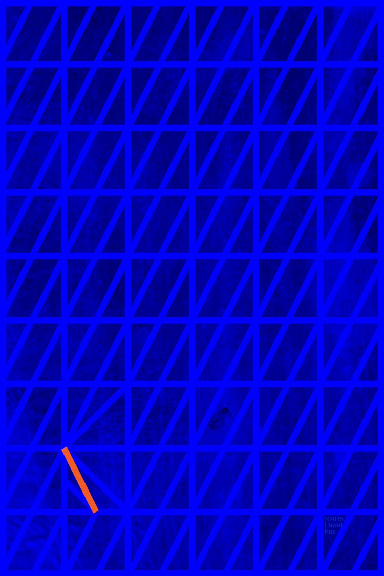 poster geometry minimal colors