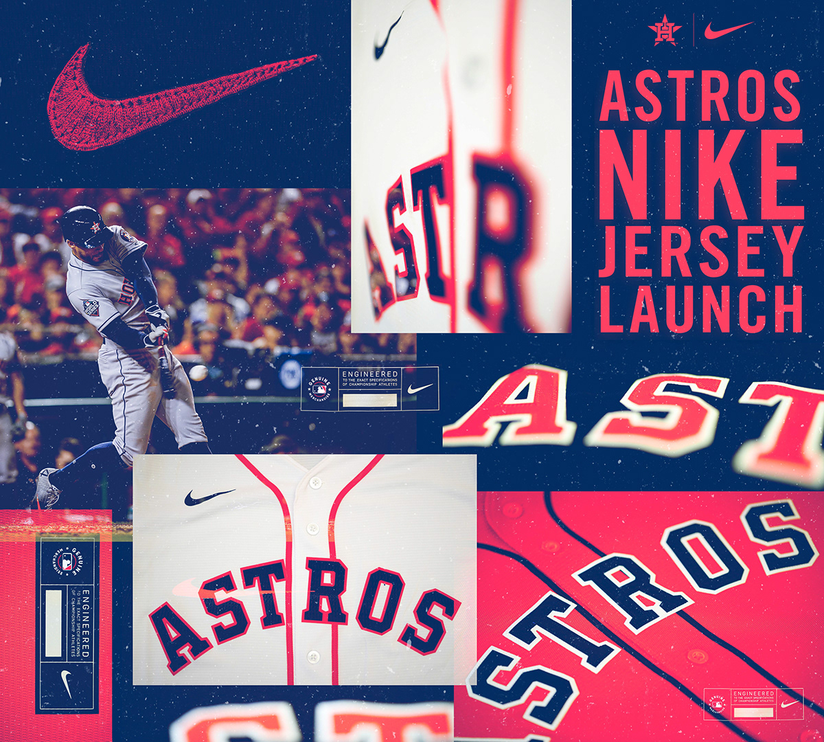 Astros houston jersey launch Nike
