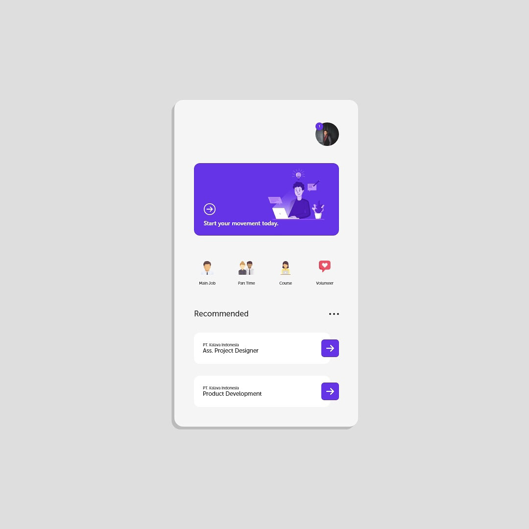 app design job Mobile apps UI ux