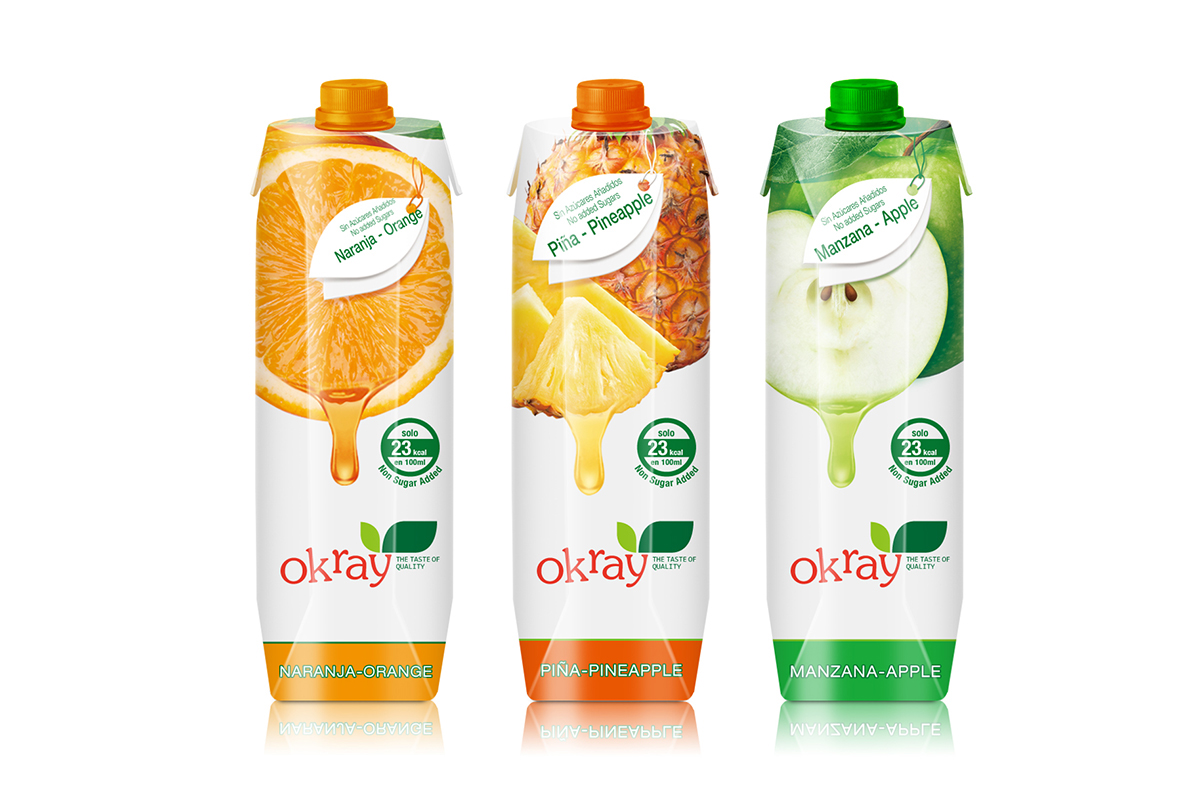 juice design package brand graphic