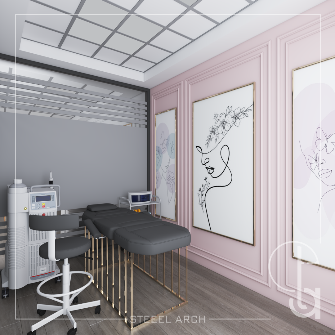 Interior architecture interior design  modern clinic laser