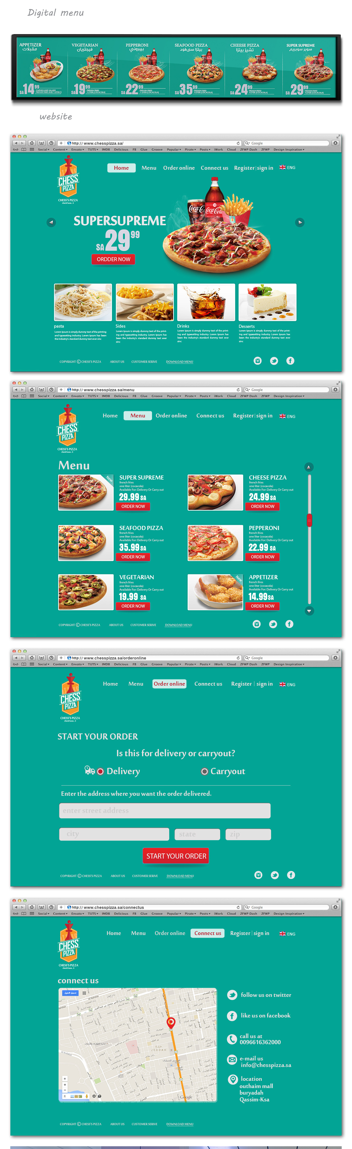 Pizza chess brand stationary logo corporate indentity
