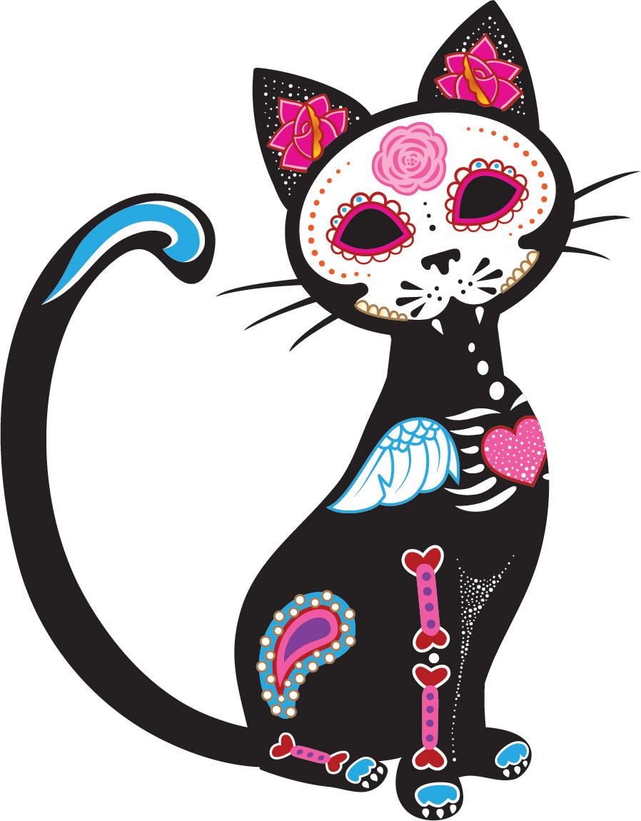 Day of the Dead Animal Illustrations on Behance