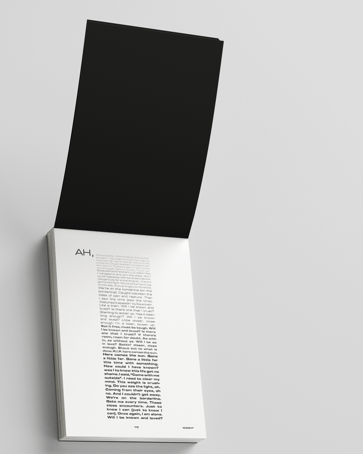 book Digital Art  Lyrics Poster Design typography  