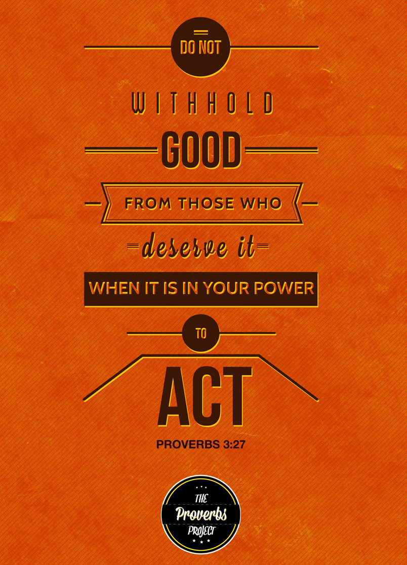 Book Of Proverbs The Proverbs Project God is Good posters type Michael Masinga 