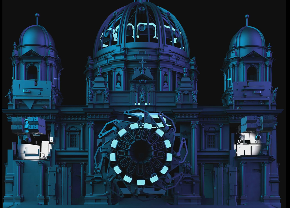 video mapping projection mapping furyco bandung jakarta indonesia motion graphics  motion design festival of lights berlin