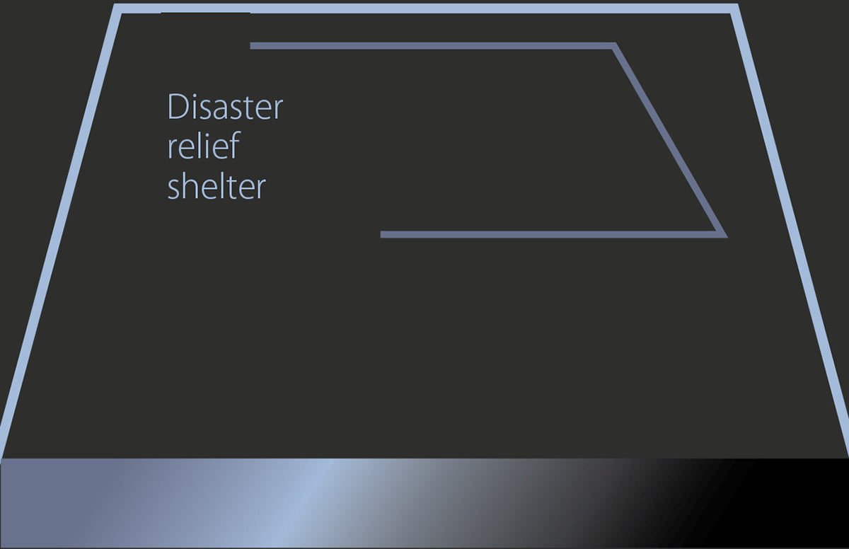 SCAD Studio II Disaster relief shelter hurricane relief shelter