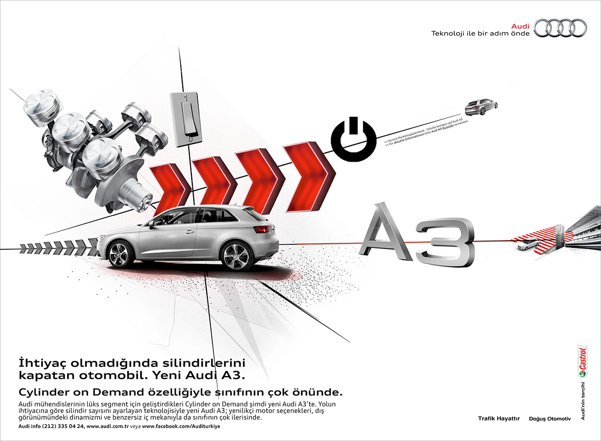 Audi Audi A3 Sportback automotive   daft punk