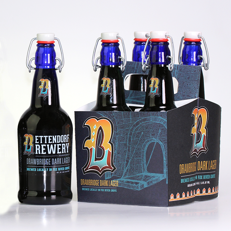 brewery beer package design  Diecut variety company craft beer