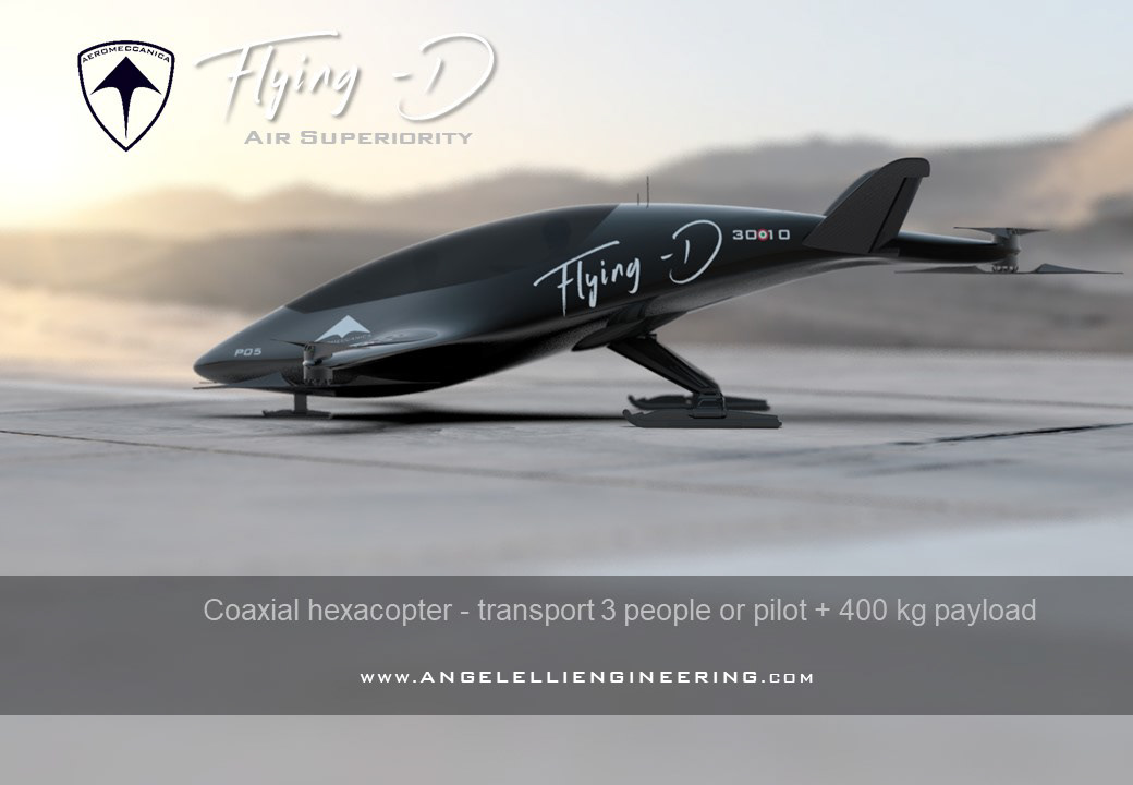 airline angelelli aviation Copter drone industrial design  plane