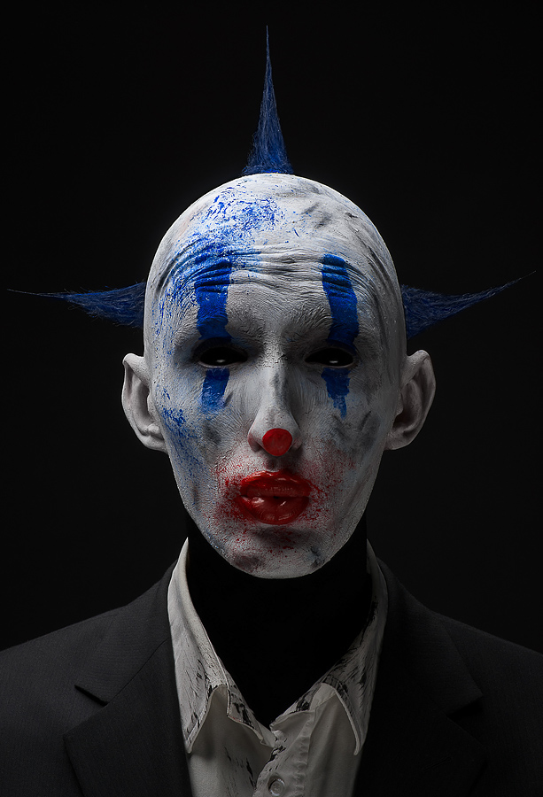 clown art makeup