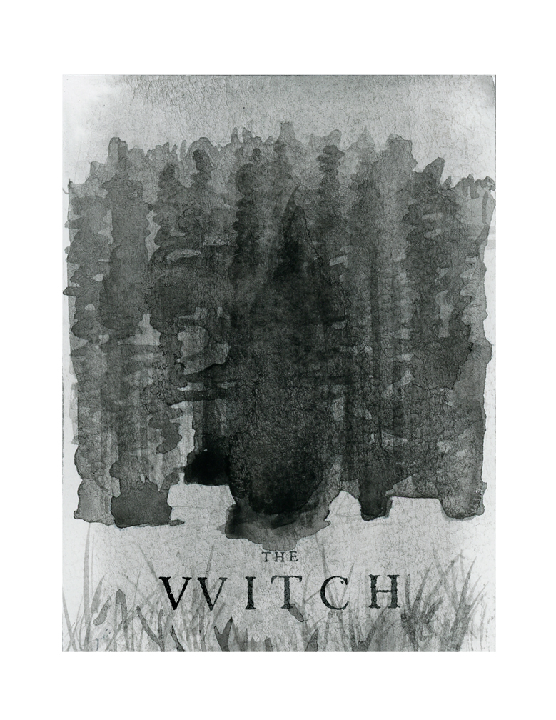 poster PosterArt filmposter thewitch thewitchmovie ink brushpen sumiink design