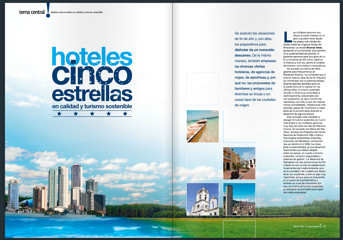 magazine editorial diseño colombia revista