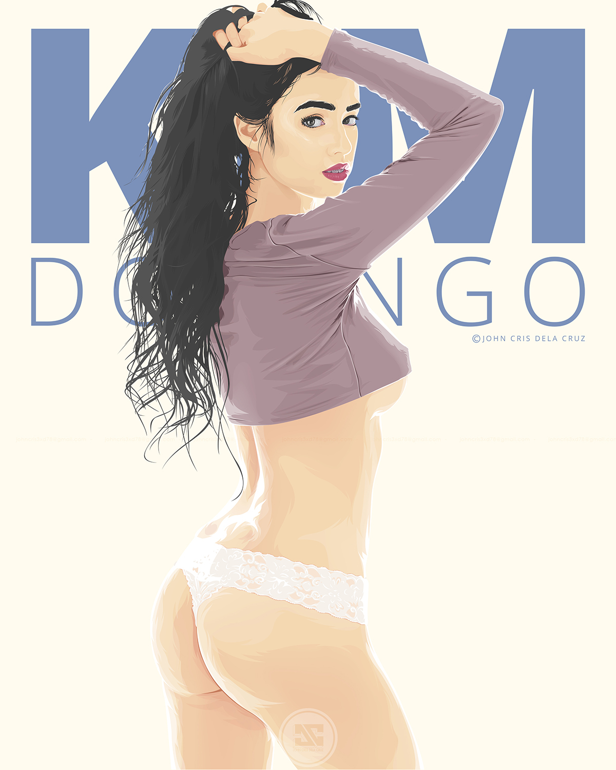 kim Pinay Domingo vexel vector philippines nude sexy fhm teen magazine girl Beautiful hair boobs