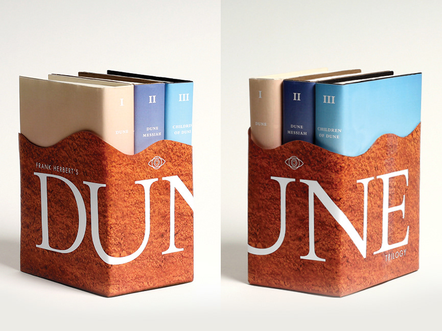 book cover  Packaging dune chip kidd Joey Cofone Scifi frank herbert