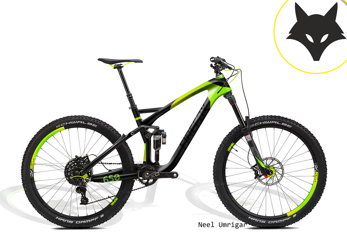 concept Bicycles photoshop Illstrations