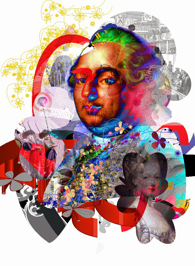 louis xvi ilustr French revolution digital baroque barroco digital