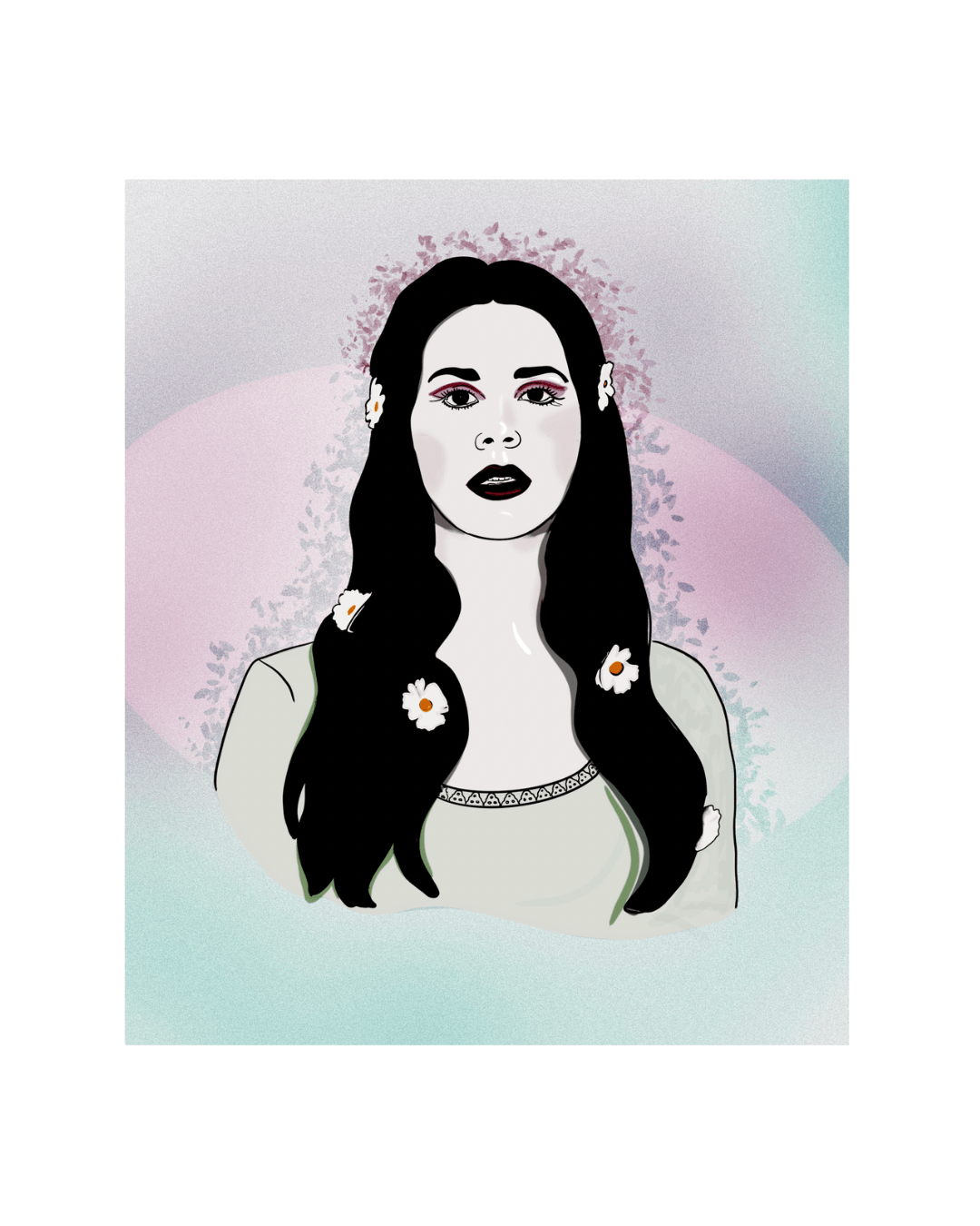 Lana Del Rey Ilustración