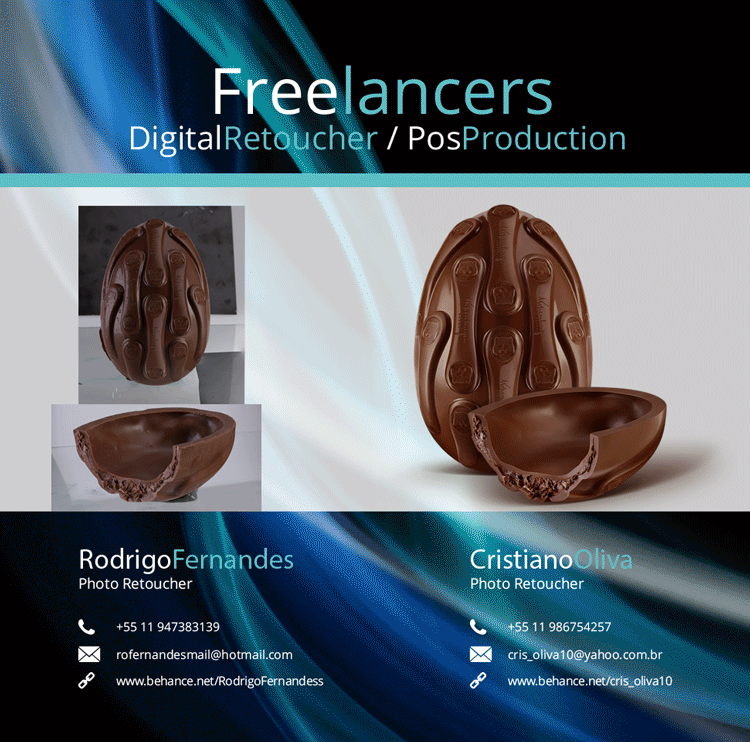 digital retoucher pos production embalagens chocolate páscoa ovo retoque Ilustração Kopenhagen packing