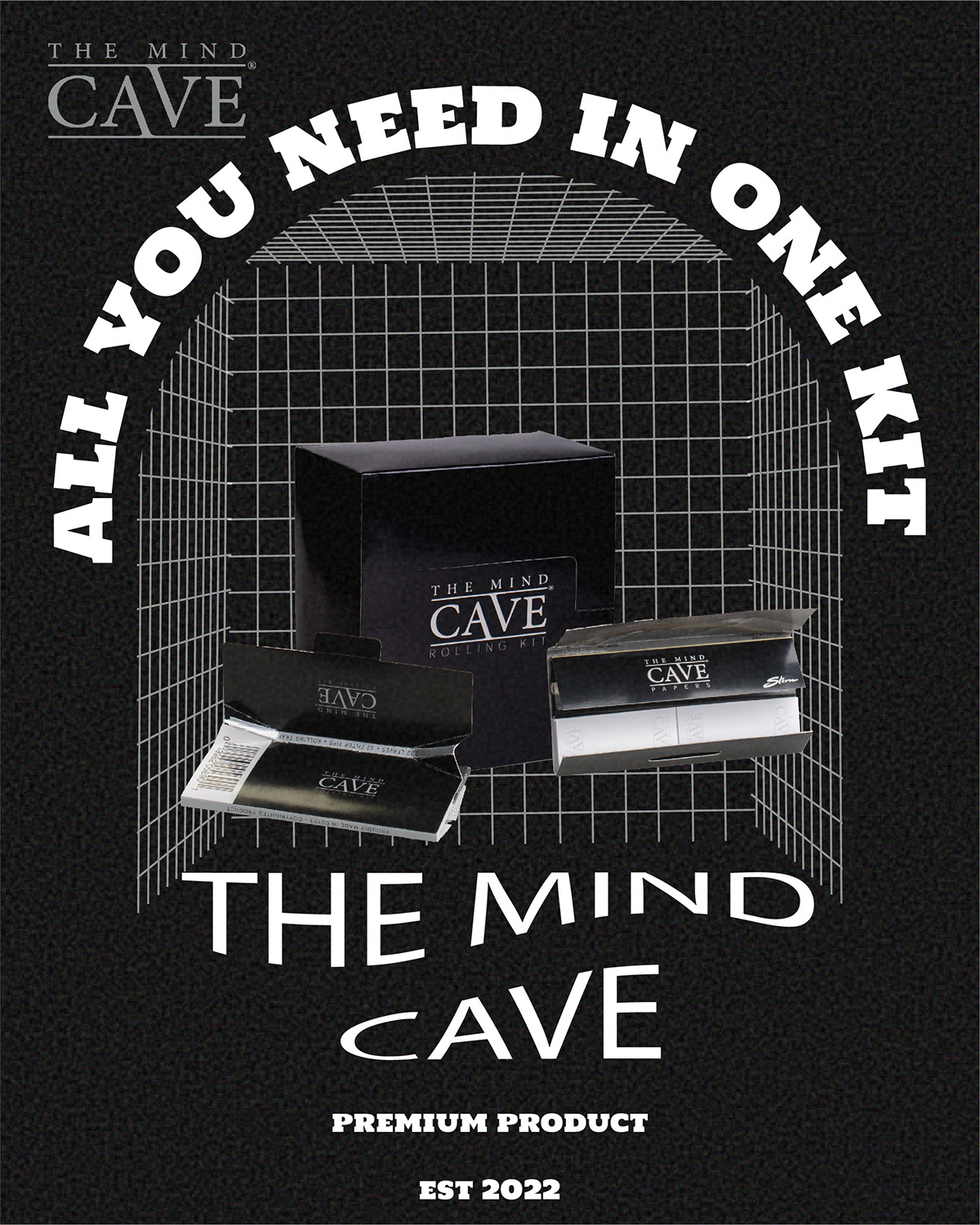 rolling cave kit Poster Design Social media post Socialmedia Graphic Designer