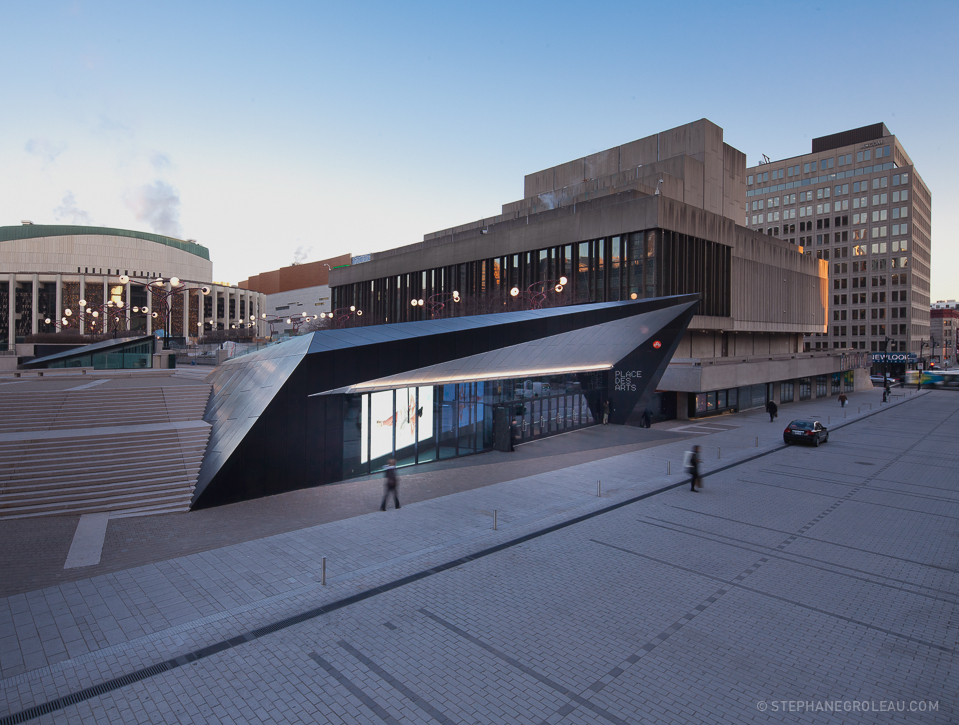 place des arts Montreal pda Moderne contemporain modern