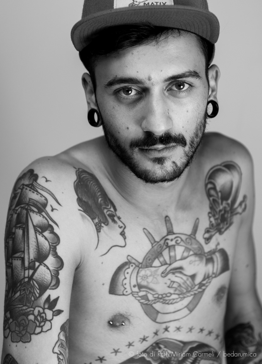 tattoo artist portrait photo