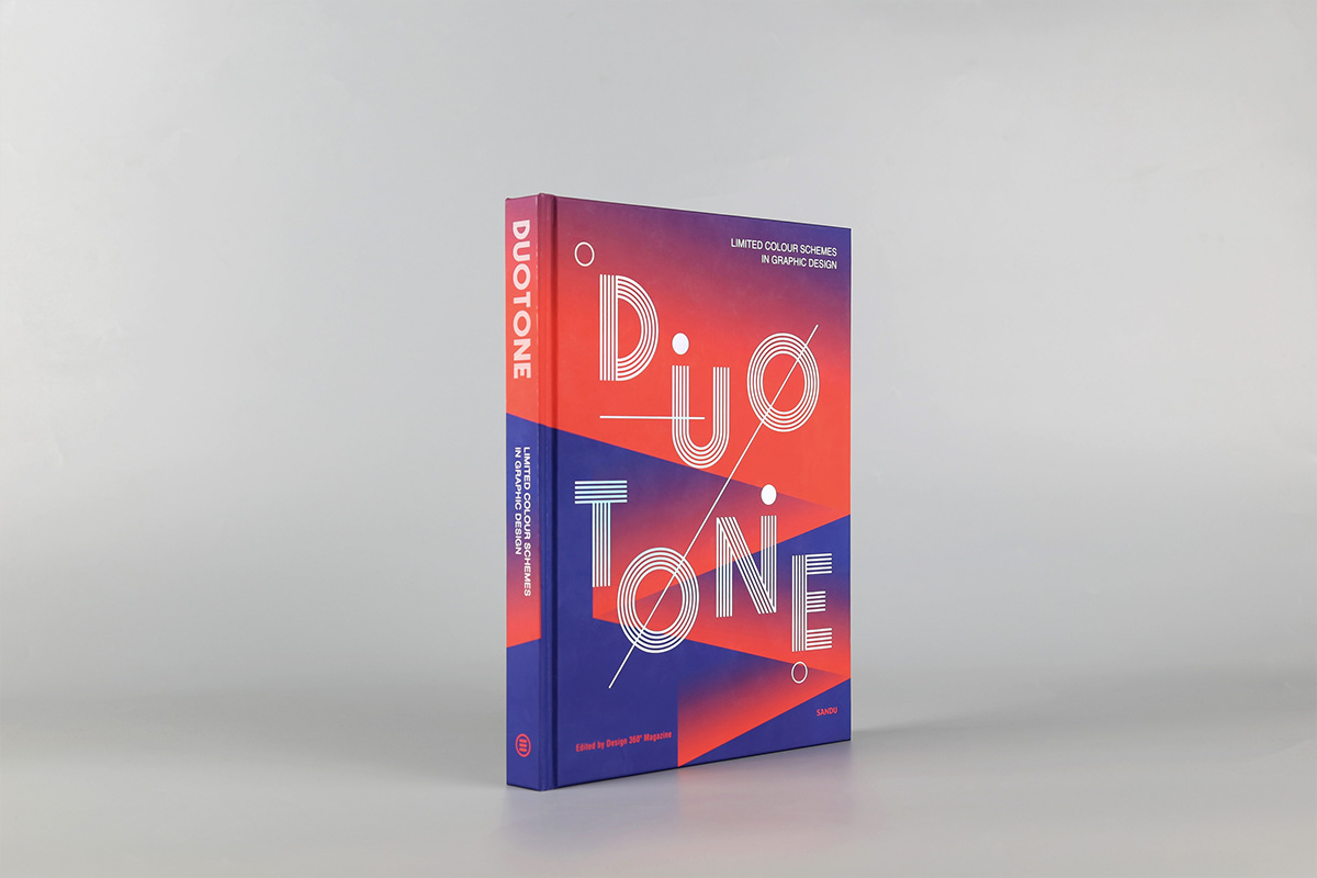 Duotone graphic design  editorial design  colour colour combination