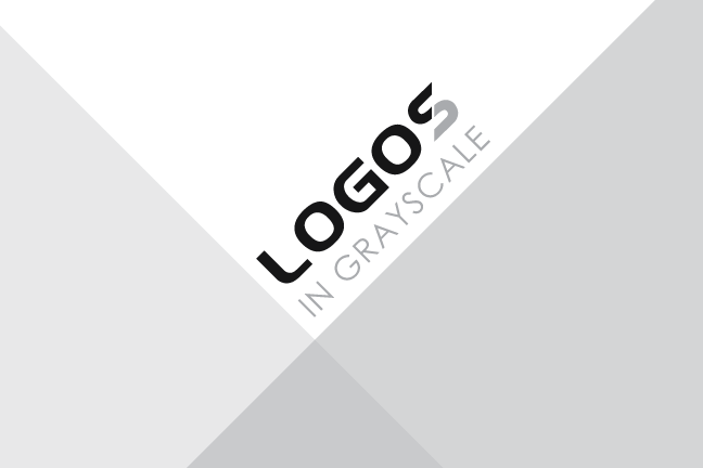logos identity grayscale