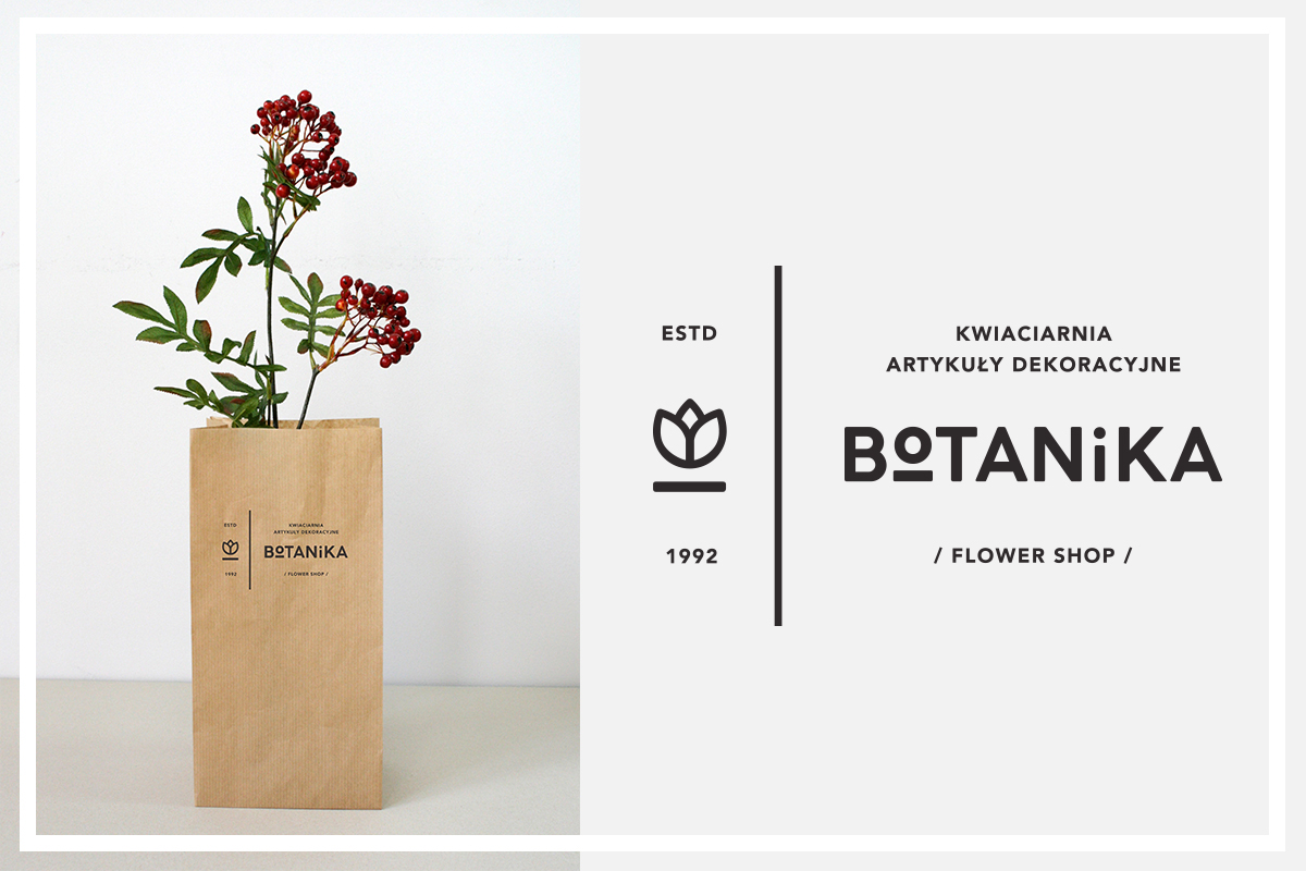 flower botanica bloom shop Nature identity logo