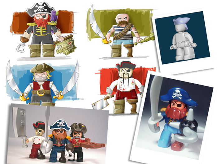 Adobe Portfolio LEGO duplo pirates toy