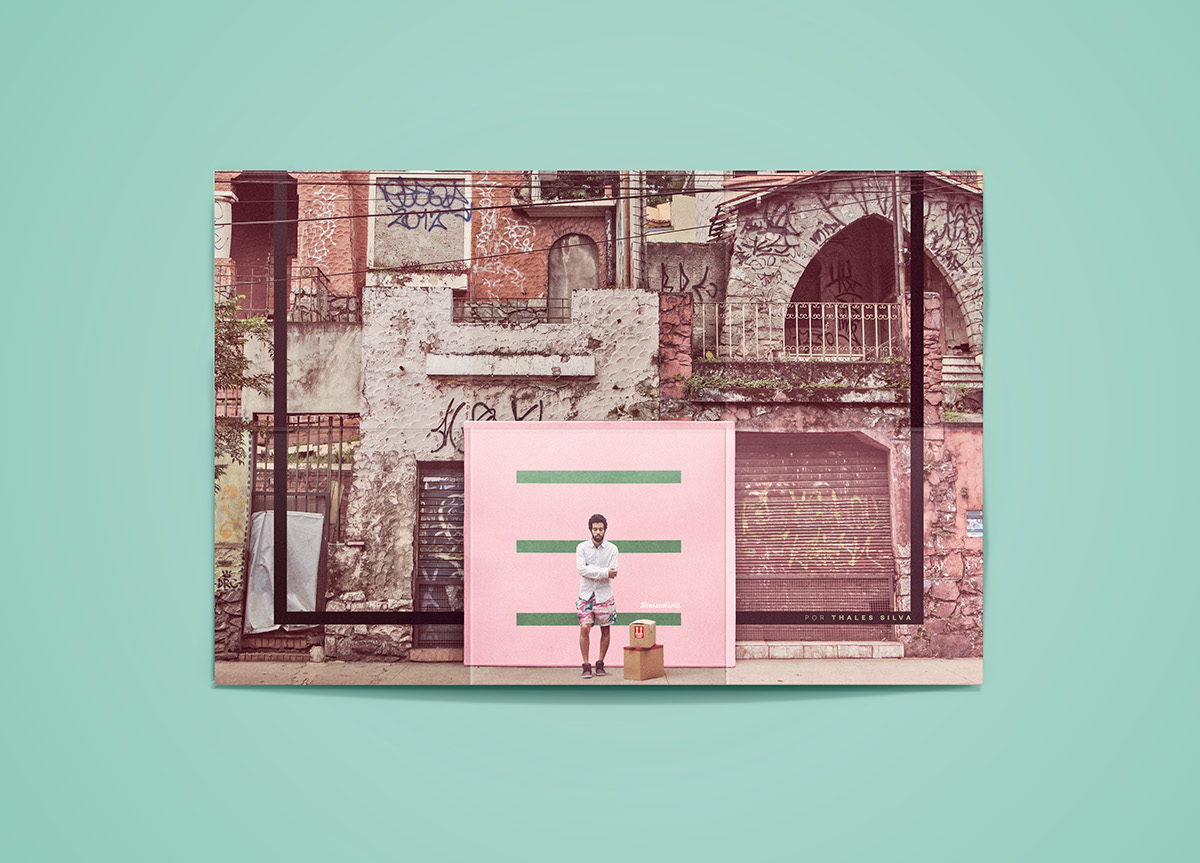 Adobe Portfolio Thales Silva Minimalista indie music musica banda cd Album