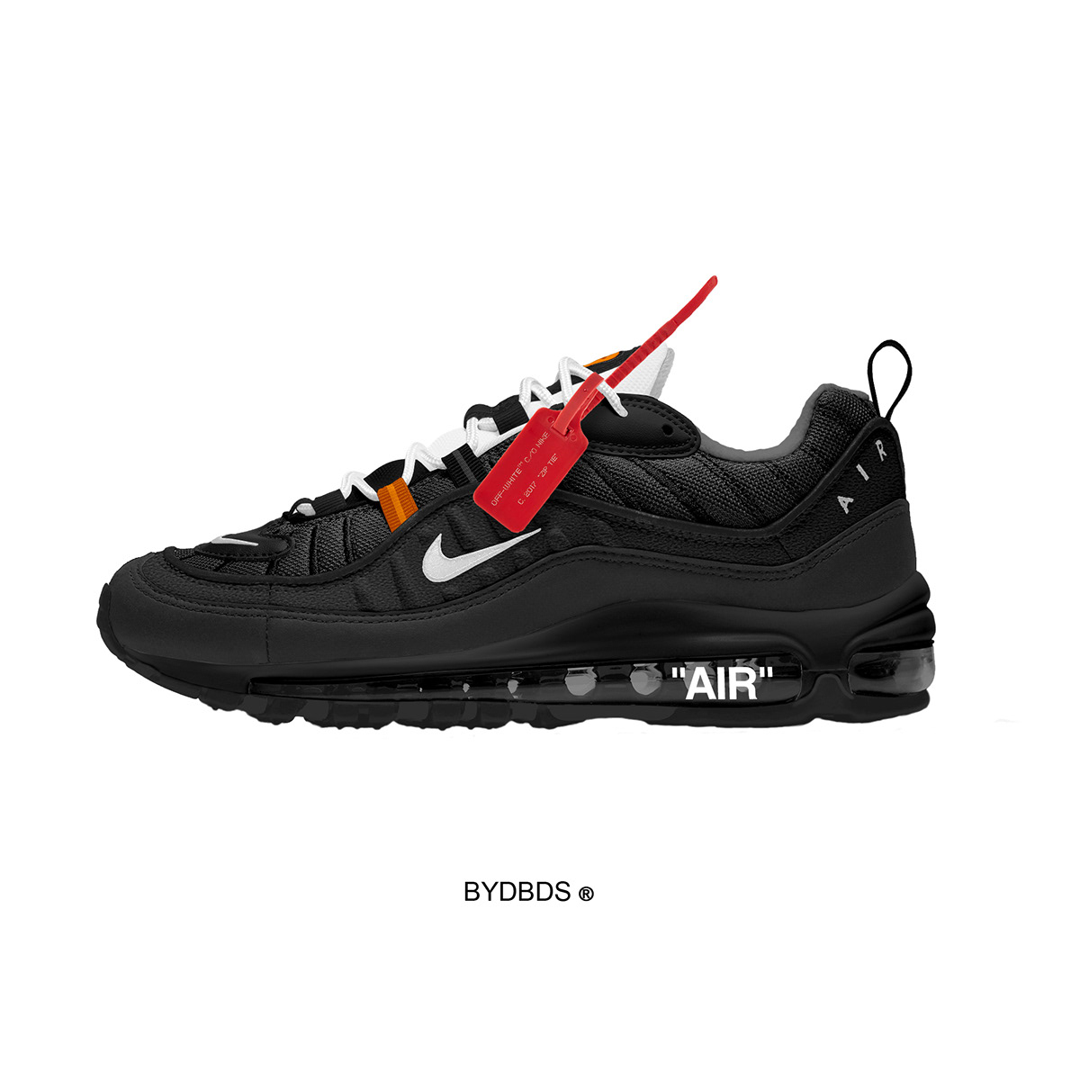 trommel wees onder de indruk barbecue Nike Air Max 98 x Off-White ™ Vlone Concepts by DBDS on Behance