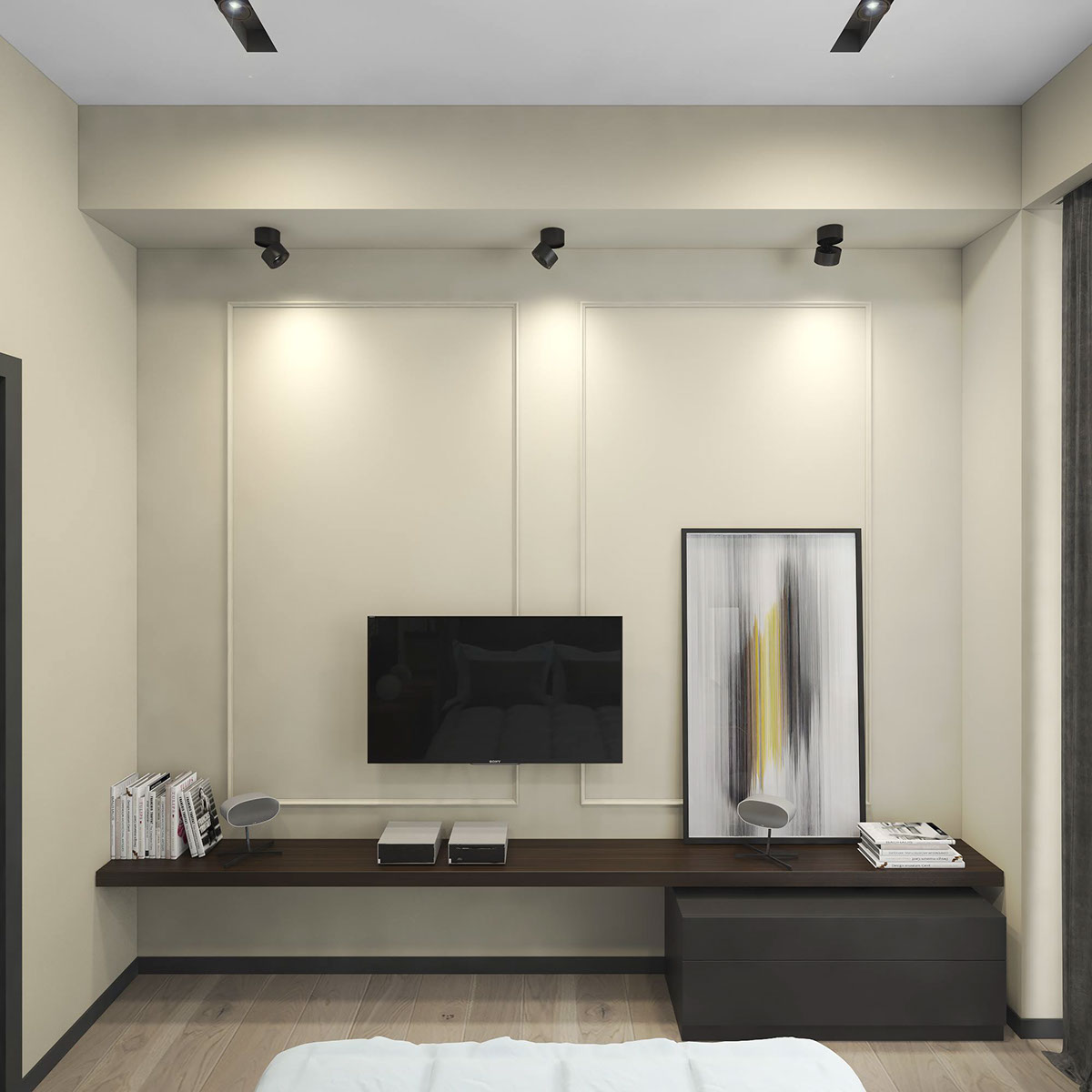 Interior design apartment modern neoclassic tbilisi architecture home residential
