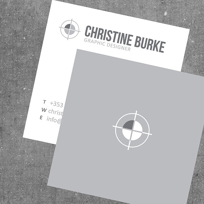 Personal Promotion identity Graphic Designer Business Cards logo CV