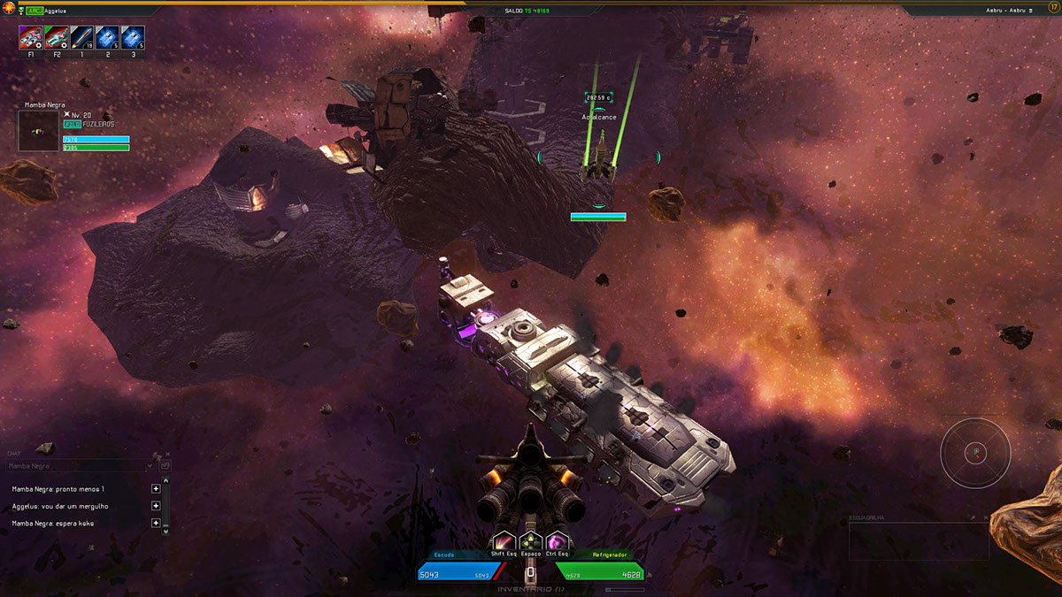 game mmo Space  Combat ship sci-fi online