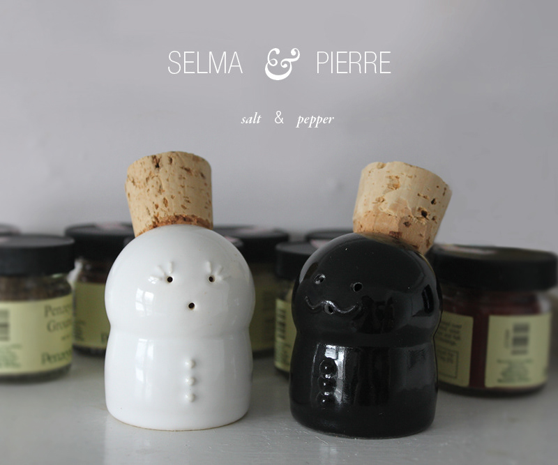 salt and pepper shakers Shapeways 3d printing ceramic
