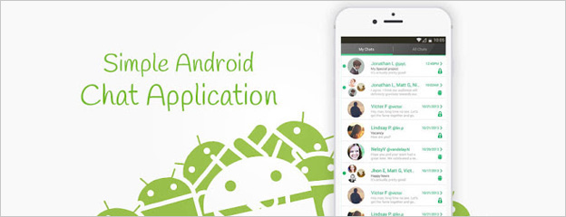 Android Chat App android messenger app messenger app android create android chat Chat app development build instant messaging